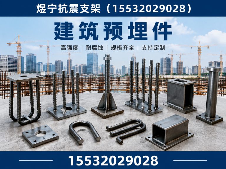 白山钢结构配件展示图